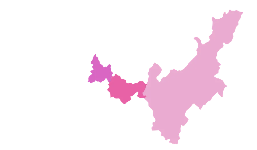 Mapa de la Provincia de Occidente de Boyacá